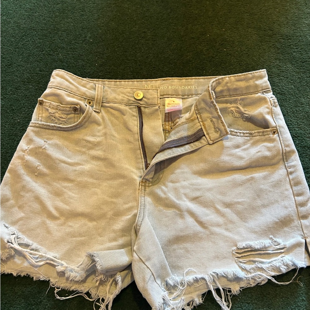 Women's Distressed Denim Shorts